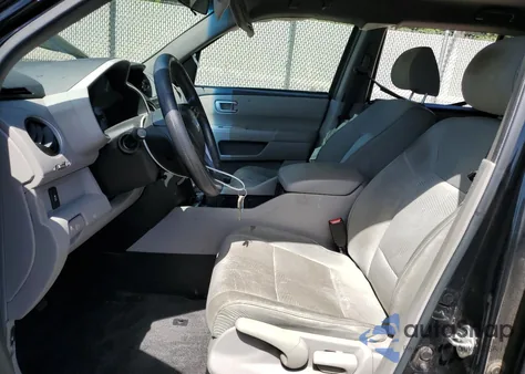 2012 Honda Pilot Lx из США, поврежденный, VIN 5FNYF4H21CB073589